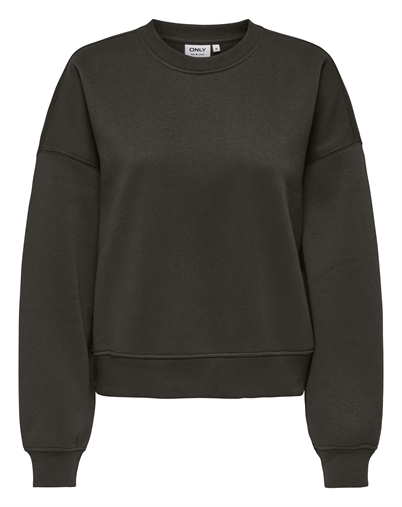 Only - ONLBest Crew Neck Sweatshirt - Chocolate torte